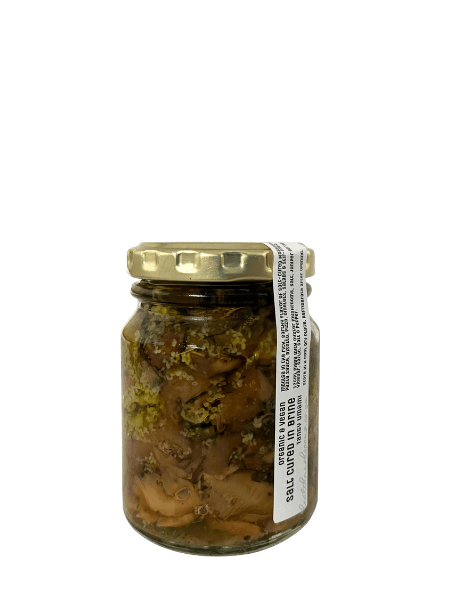 Exotic Oyster Mushrooms Salt Cured in Brine - 125ml