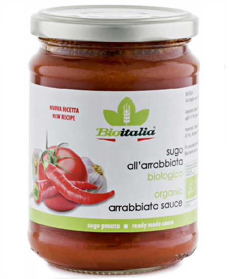 BioItalia Arrabbiata Sauce Organic 350g