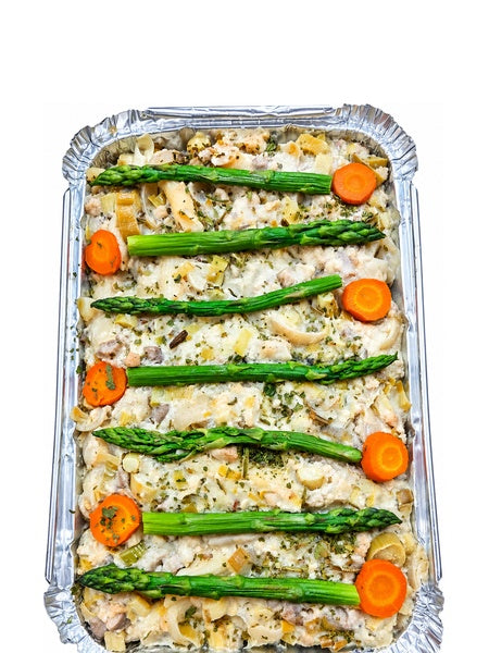 MEALS Savoury Pasta Asparagus Mushroom, Ann-Eudy Treats - lrg