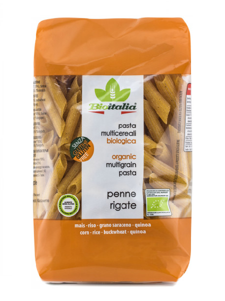 BioItalia Penne Rigate Pasta (Gluten Free) Organic 340g