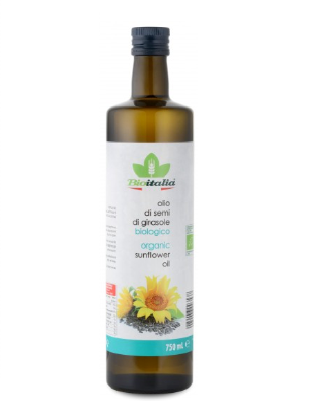 BioItalia Sunflower Oil Organic 750ml