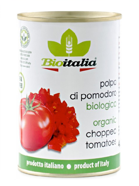 BioItalia Chopped Tomatoes 400g