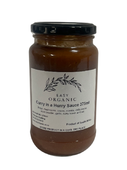 Curry-in-a-Hurry Sauce 250ml & 375ml