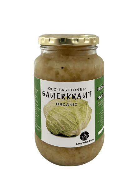Sauerkraut Raw Long Valley Farm Organic - 400g