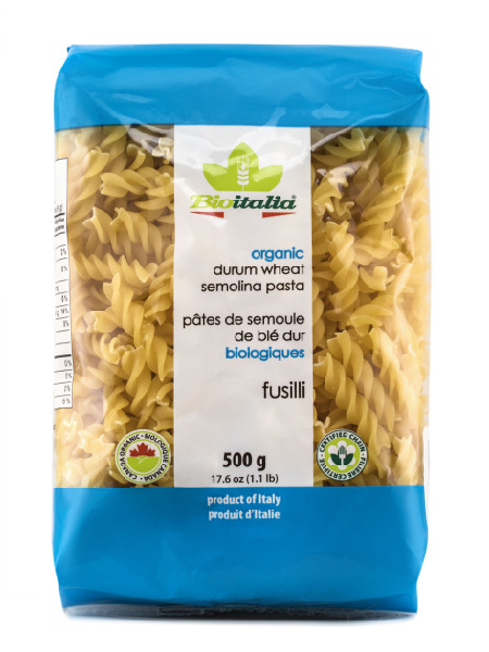 BioItalia Fusilli Pasta 500g