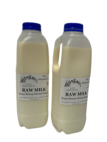 MILK Unpasteurised Frozen - for Animal Use