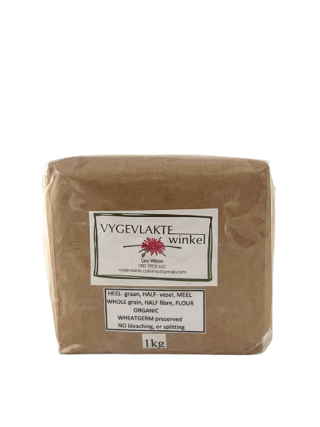 Wheat Flour WHOLEGRAIN Self-Claim Organic Vygevlakte - Half Fibre 1kg