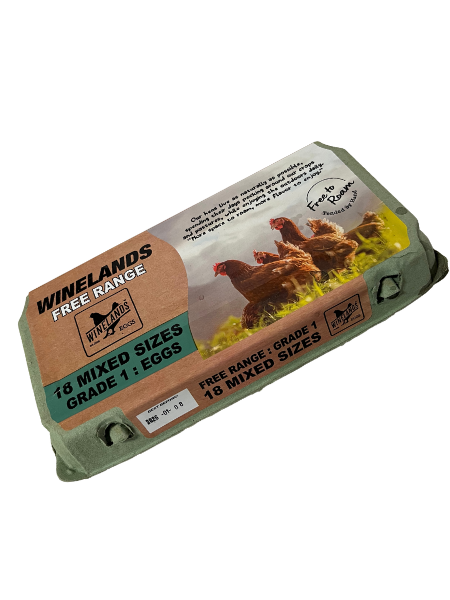 EGGS Winelands Pasture Raised - 18's