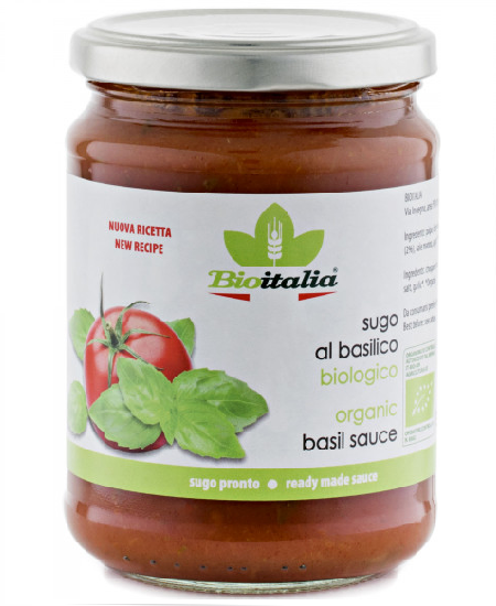 BioItalia Basil Sauce 350g