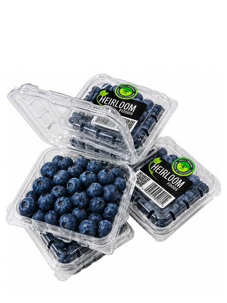 BLUEBERRIES PGS in Conv. Organic, Heirloom Foods - 125g