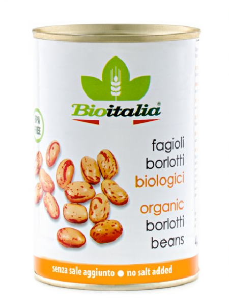 BioItalia Borlotti Beans 400g